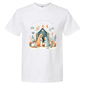 Nativity Scene Wise Still Seek Him Bohemian Christmas Garment-Dyed Heavyweight T-Shirt