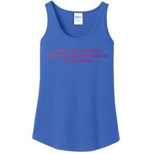 Night Shift Working Quote Nurses Night Crew Nursing Team Great Gift Ladies Essential Tank