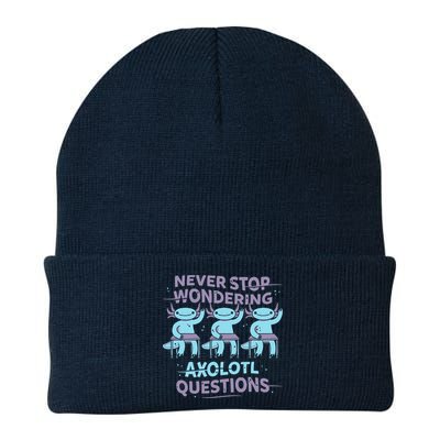 Never Stop Wondering AXOLOTL QUESTIONS Beanie