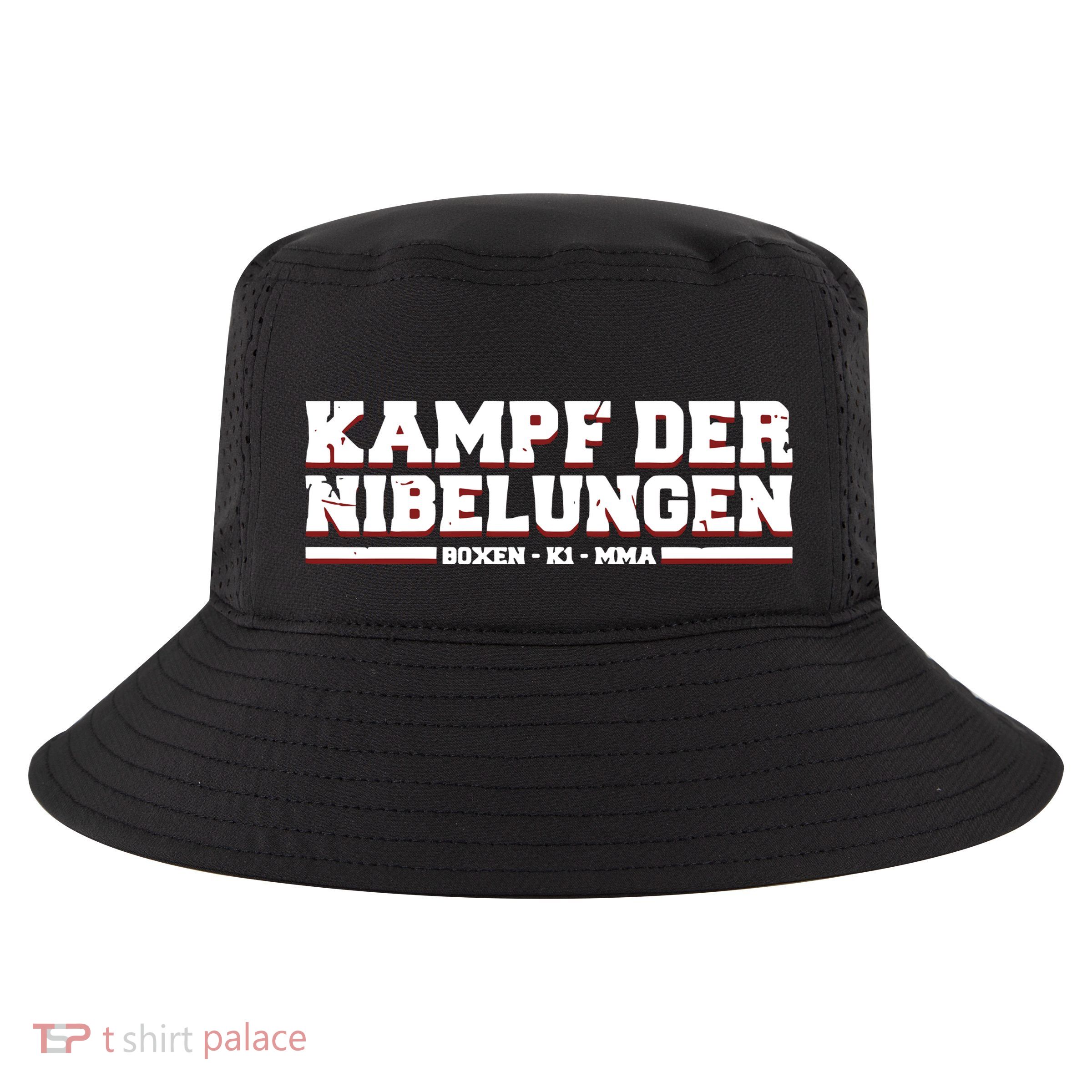 Nick Schwiderski Wearing Kampf Der Nibelungen Cool Comfort Performance Bucket Hat