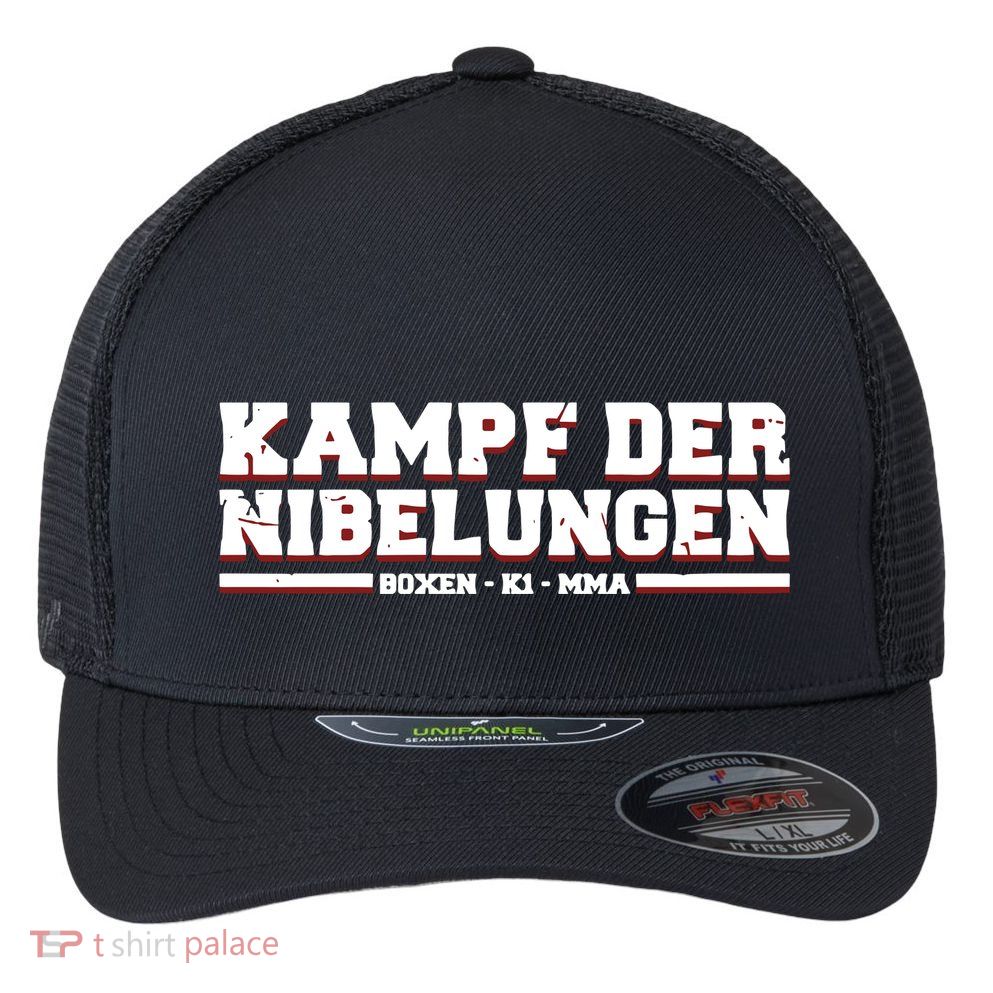 Nick Schwiderski Wearing Kampf Der Nibelungen Flexfit Unipanel Trucker Cap