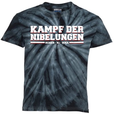 Nick Schwiderski Wearing Kampf Der Nibelungen Kids Tie-Dye T-Shirt