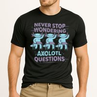 Never Stop Wondering Axolotl Questions Performance Shirt