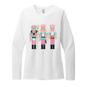 Nutcracker Squad Xmas Christmas Pajamas Womens CVC Long Sleeve Shirt