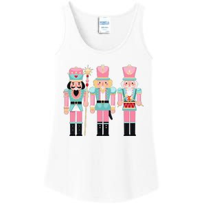 Nutcracker Squad Xmas Christmas Pajamas Ladies Essential Tank