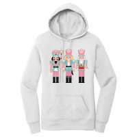 Nutcracker Squad Xmas Christmas Pajamas Women's Pullover Hoodie