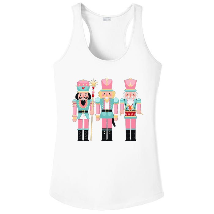 Nutcracker Squad Xmas Christmas Pajamas Ladies PosiCharge Competitor Racerback Tank