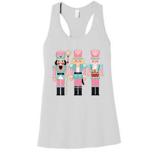 Nutcracker Squad Xmas Christmas Pajamas Women's Racerback Tank