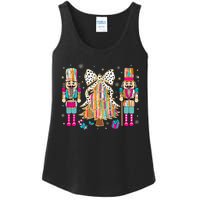 Nutcracker Squad Xmas Christmas Tree Ladies Essential Tank