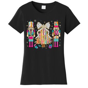 Nutcracker Squad Xmas Christmas Tree Women's T-Shirt