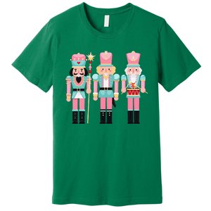 Nutcracker Squad Xmas Christmas Pajamas Premium T-Shirt