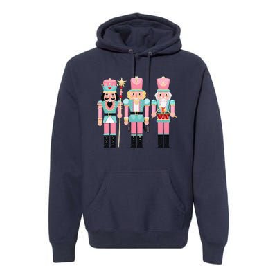 Nutcracker Squad Xmas Christmas Pajamas Premium Hoodie