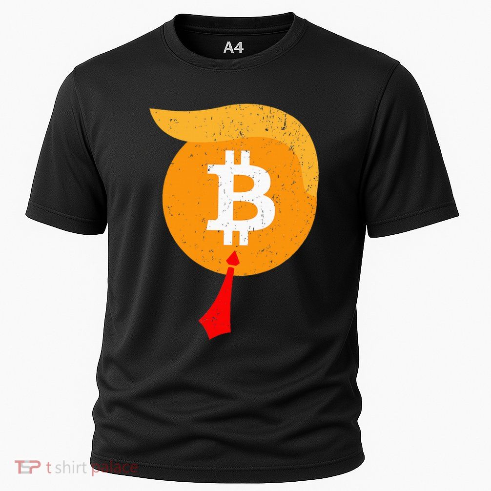 Never Sell Your Bitcoin Funny Bitcoin Hodler Cooling Performance Crew T-Shirt