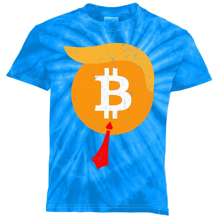 Never Sell Your Bitcoin Kids Tie-Dye T-Shirt