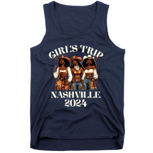 Nashville Trip 2024 African Melanin Cowgirl Tank Top