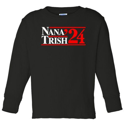 Nana & Trish 2024 Toddler Long Sleeve Shirt