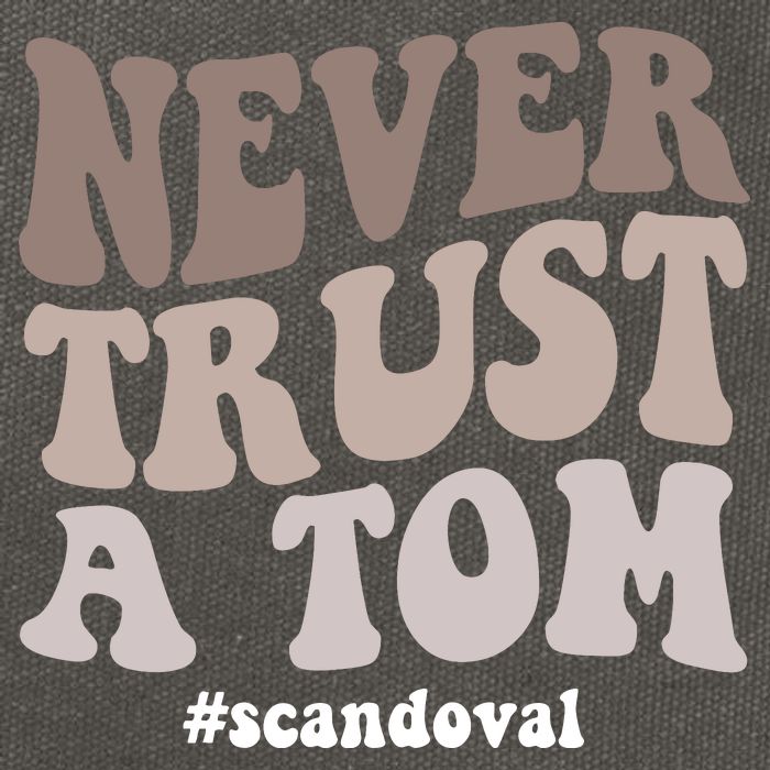Never Trust A Tom Vanderpump Rules Team Ariana Cotton Canvas Backpack