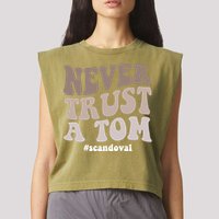 Never Trust A Tom Vanderpump Rules Team Ariana Garment-Dyed Women's Muscle Tee