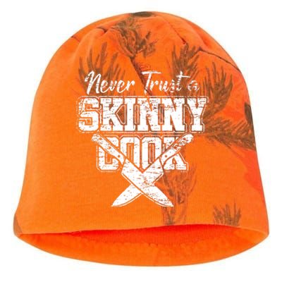 Never Trust A Skinny Cook Kati - Camo Knit Beanie