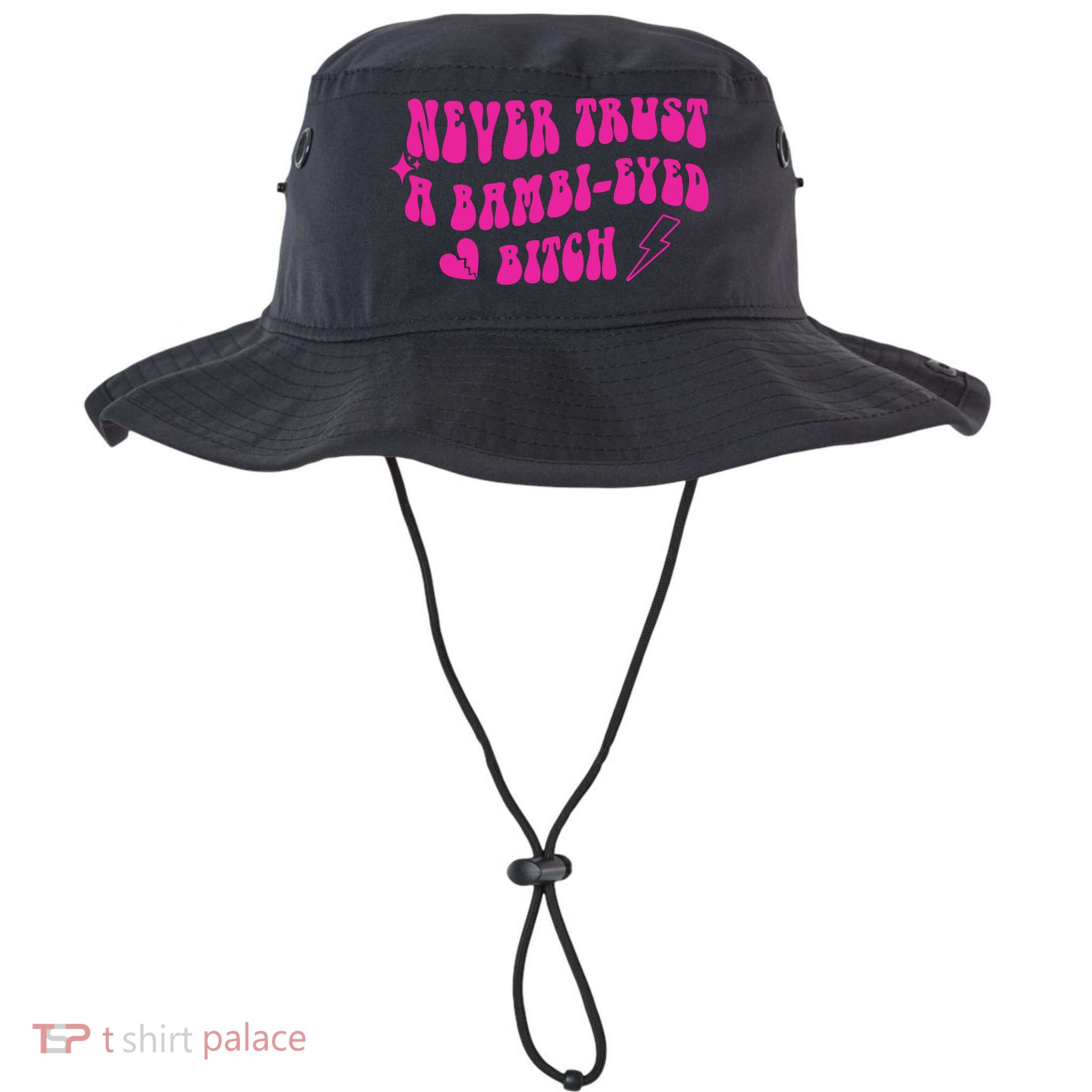 Never Trust A Bambi Eyed Biitch Bucket Hat