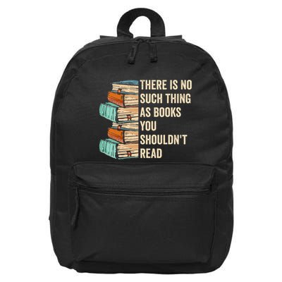 No Thing As Books You ShouldnT Read Banned Books Reader 16 in Basic Backpack