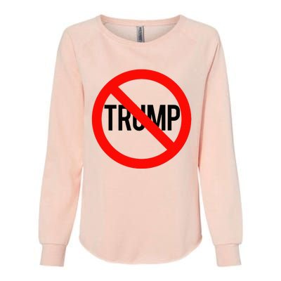 No Trump Anti Trump Womens California Wash Sweatshirt