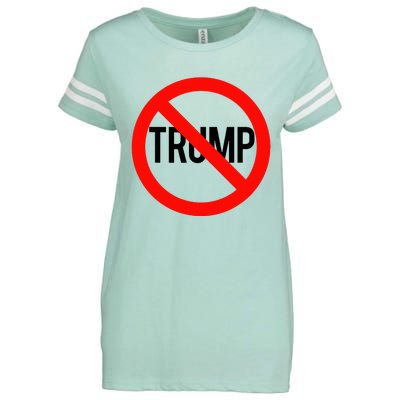 No Trump Anti Trump Enza Ladies Jersey Football T-Shirt