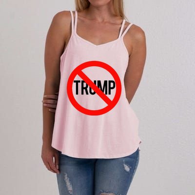 No Trump Anti Trump Women's Strappy Tank