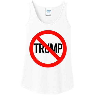 No Trump Anti Trump Ladies Essential Tank