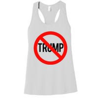 No Trump Anti Trump Women's Racerback Tank