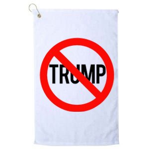 No Trump Anti Trump Platinum Collection Golf Towel