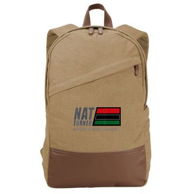 Nat Turner A Real American Hero Cotton Canvas Backpack