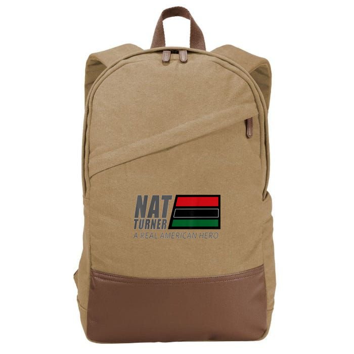 Nat Turner A Real American Hero Cotton Canvas Backpack