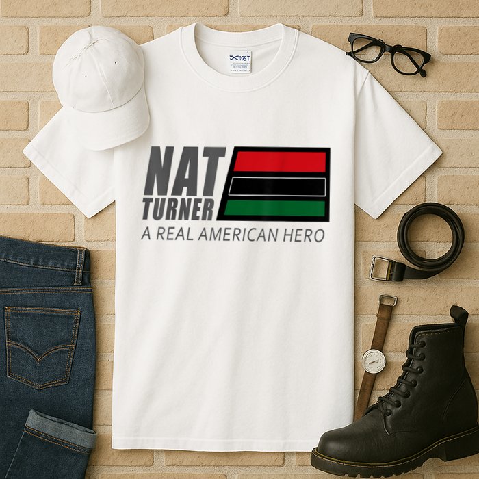 Nat Turner A Real American Hero Tall T-Shirt