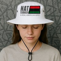 Nat Turner A Real American Hero Bucket Hat