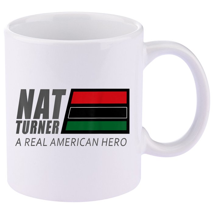 Nat Turner A Real American Hero 11oz C Handle Ceramic Mug