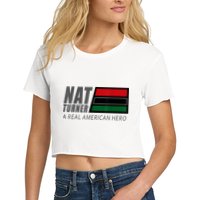 Nat Turner A Real American Hero Crop Top