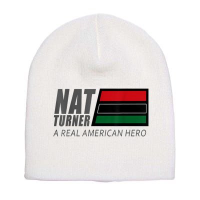 Nat Turner A Real American Hero Short Acrylic Beanie