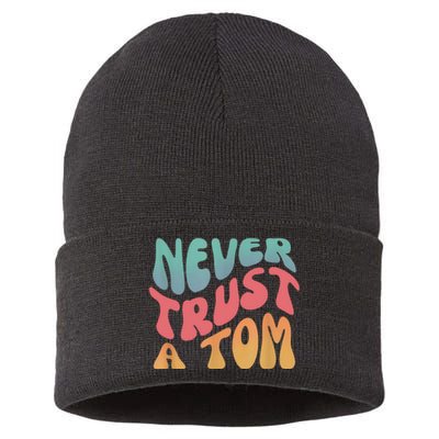 Never Trust A Tom Team Ariana Sustainable Knit Beanie