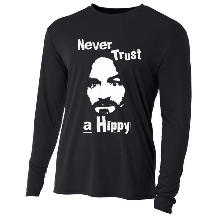 Never Trust A Hippy Cooling Performance Long Sleeve Crew
