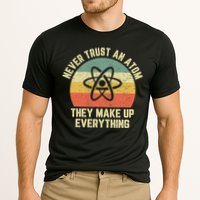 Never Trust an Atom Science Funny Love Science Teacher Cooling Performance Crew T-Shirt