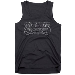 Northwest Texas Area Code 915 Tank Top