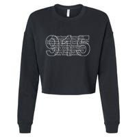 Northwest Texas Area Code 915 Cropped Pullover Crew