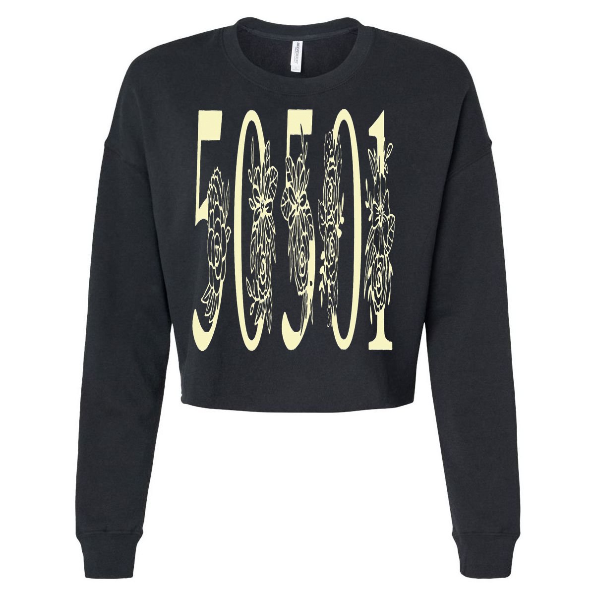 Never Trump, Anti Trump, 50501, 8647 Cropped Pullover Crew