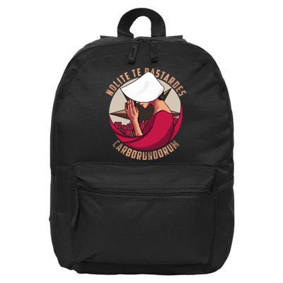 Nolite Te Bastardes Carborundorum 16 in Basic Backpack