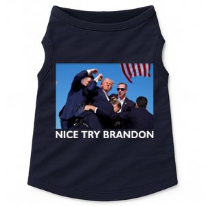 Nice Try Brandon Donald Trump Rally Failed Assassination Doggie Tank