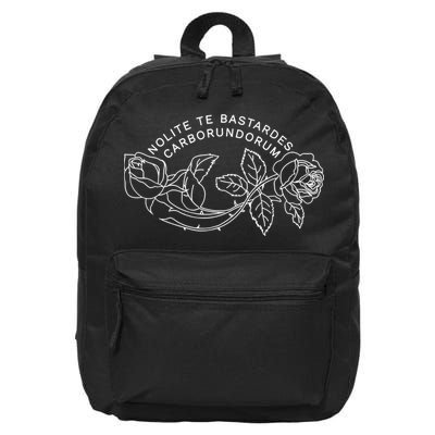 NOLITE TE BASTARDES CARBORUNDORUM 16 in Basic Backpack