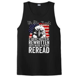 Needs To Be Reread Us Flag Constitution Of The Usa PosiCharge Competitor Tank