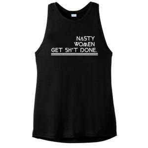 Nasty T Biden Harris 2020 Election Gift Great Gift Ladies PosiCharge Tri-Blend Wicking Tank