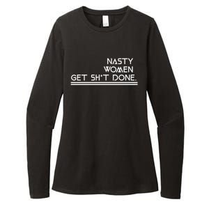 Nasty T Biden Harris 2020 Election Gift Great Gift Womens CVC Long Sleeve Shirt